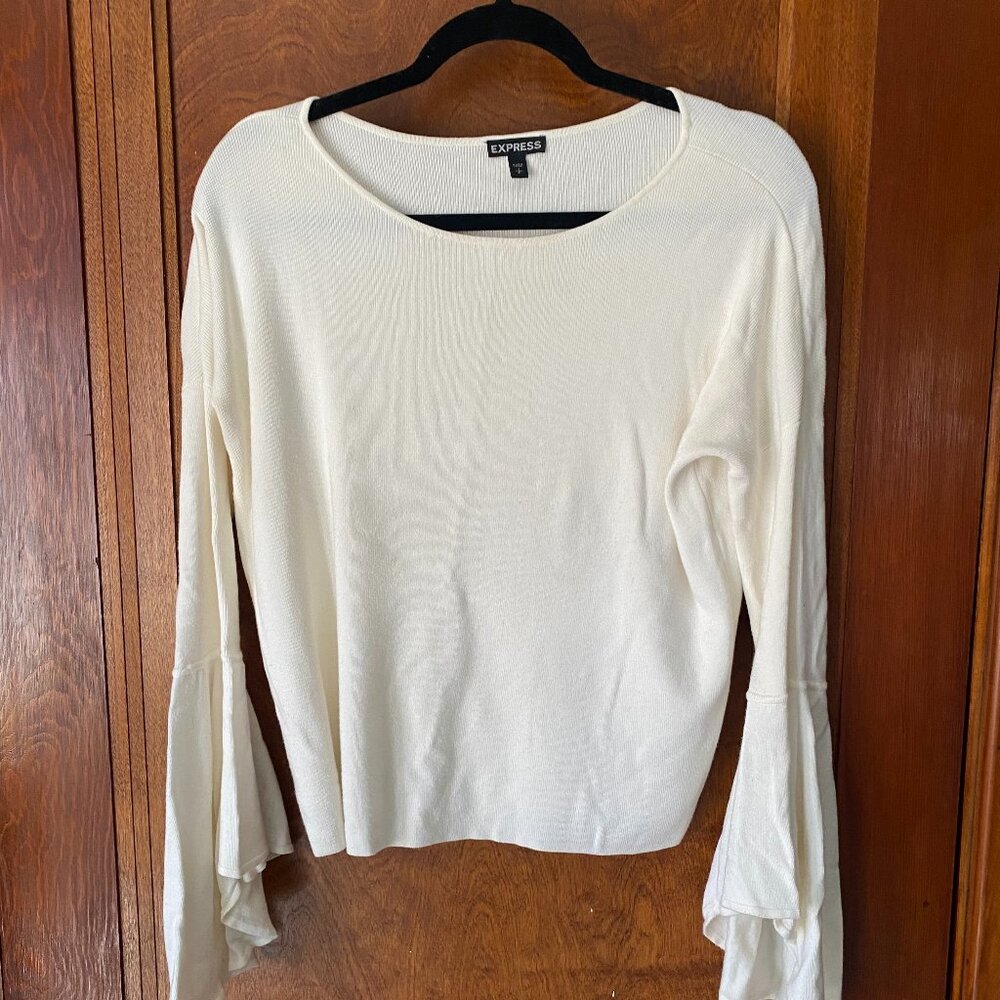 White Express Sweater
